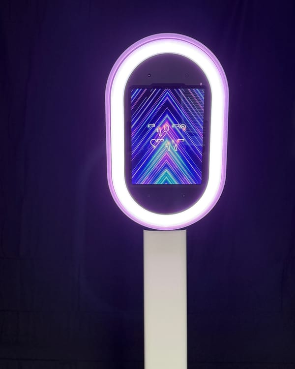 PoseProof setup at large celebration event